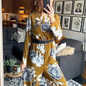 Floral Jumpsuit